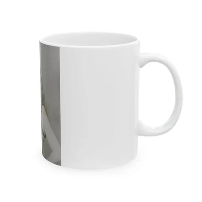 Adele Jergens #225 (Vintage Female Icon) White Coffee Mug - Go Mug Yourself
