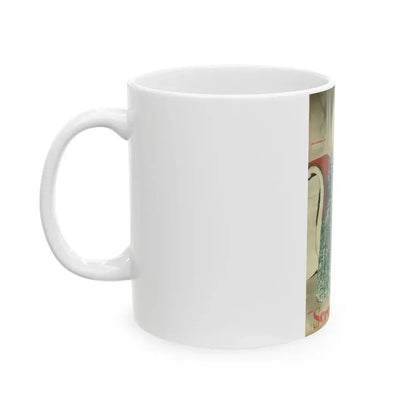 Adele Jergens #228 - Screen News Mag. Cover 10-20-50 (Vintage Female Icon) White Coffee Mug - Go Mug Yourself
