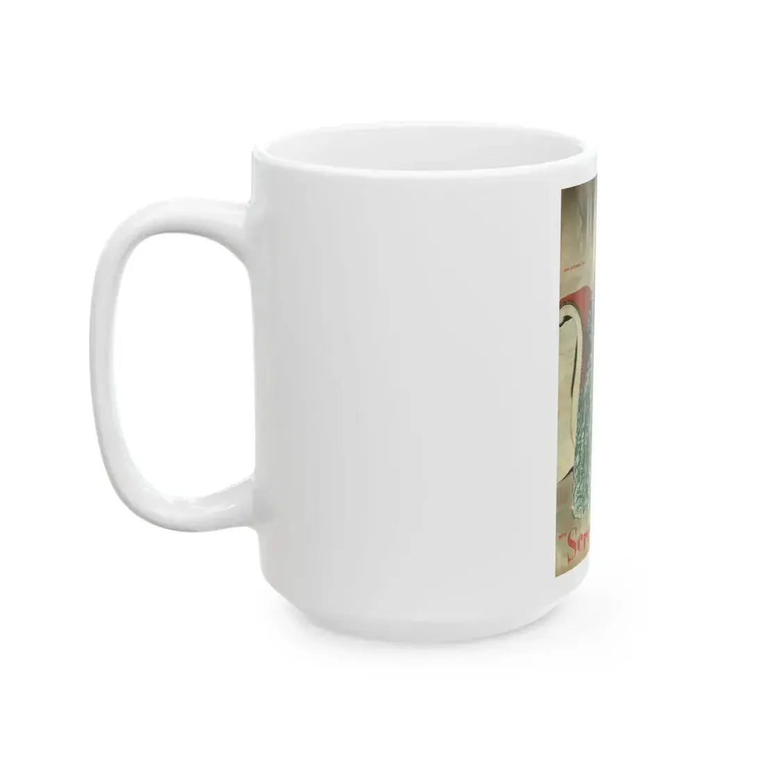 Adele Jergens #228 - Screen News Mag. Cover 10-20-50 (Vintage Female Icon) White Coffee Mug - Go Mug Yourself