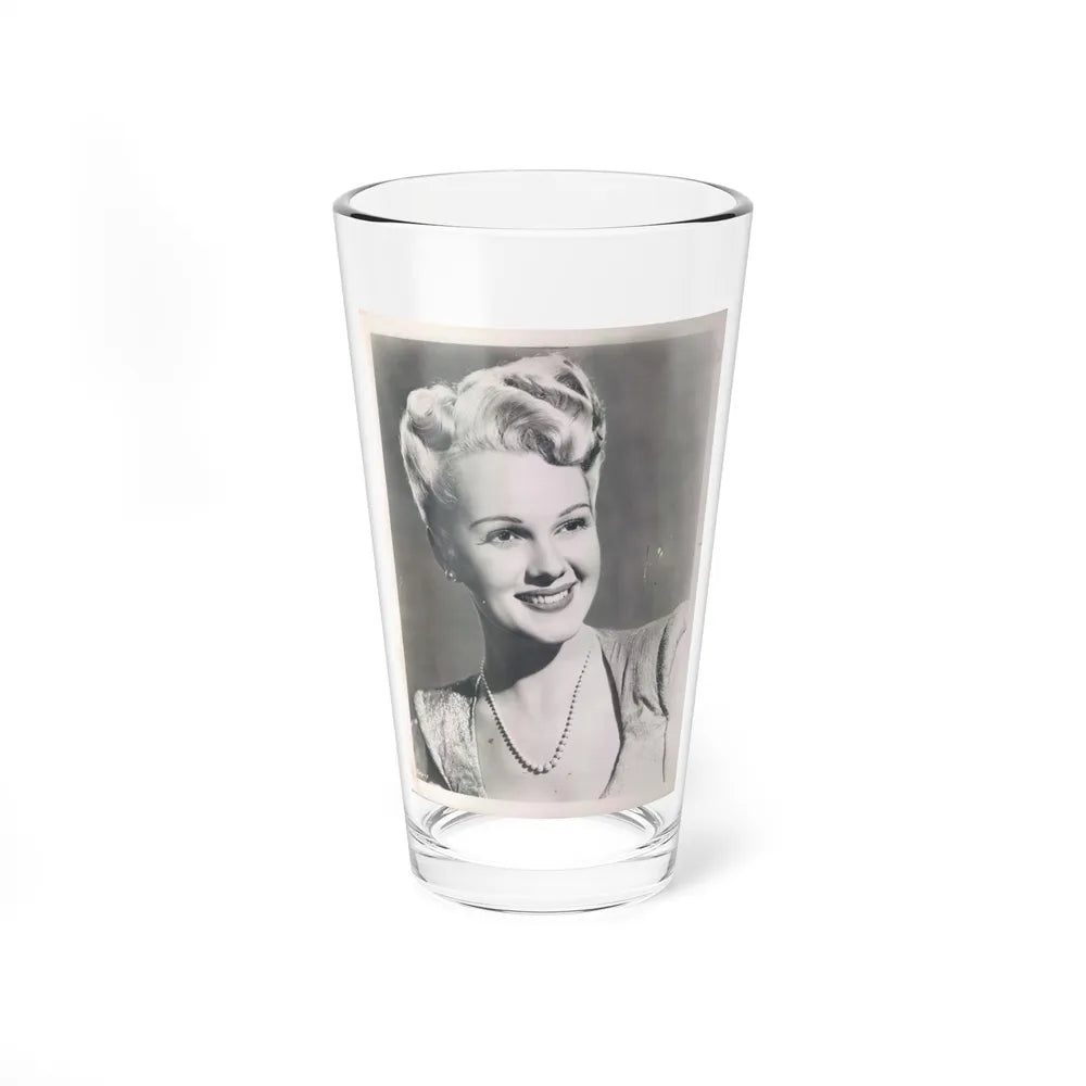 Adele Jergens #229 1 (Vintage Female Icon) Pint Glass 16oz-16oz-Go Mug Yourself