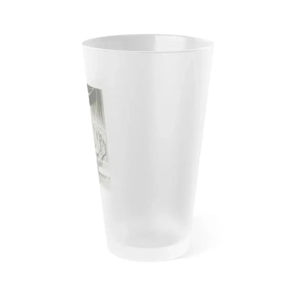 Adele Jergens #229 (Vintage Female Icon) Frosted Pint Glass 16oz - Go Mug Yourself