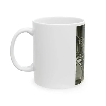Adele Jergens #229 (Vintage Female Icon) White Coffee Mug - Go Mug Yourself