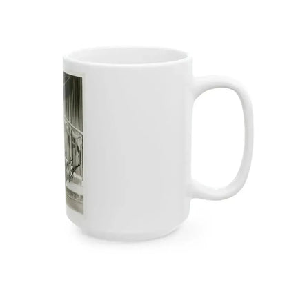 Adele Jergens #229 (Vintage Female Icon) White Coffee Mug - Go Mug Yourself