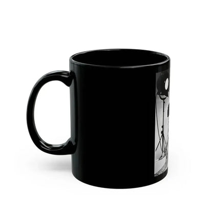 Adele Jergens #230 (Vintage Female Icon) Black Coffee Mug - Go Mug Yourself