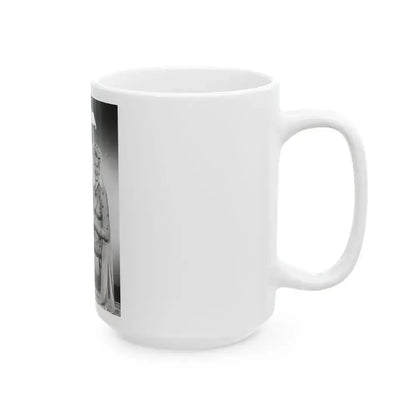 Adele Jergens #230 (Vintage Female Icon) White Coffee Mug - Go Mug Yourself