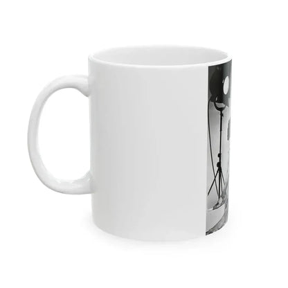 Adele Jergens #230 (Vintage Female Icon) White Coffee Mug - Go Mug Yourself
