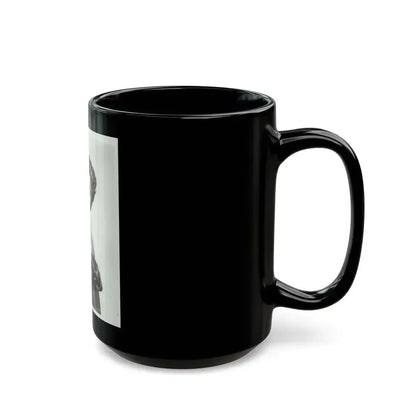 Adele Jergens #235 (Vintage Female Icon) Black Coffee Mug - Go Mug Yourself