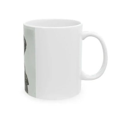 Adele Jergens #235 (Vintage Female Icon) White Coffee Mug - Go Mug Yourself
