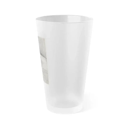 Adele Jergens #237 (Vintage Female Icon) Frosted Pint Glass 16oz - Go Mug Yourself