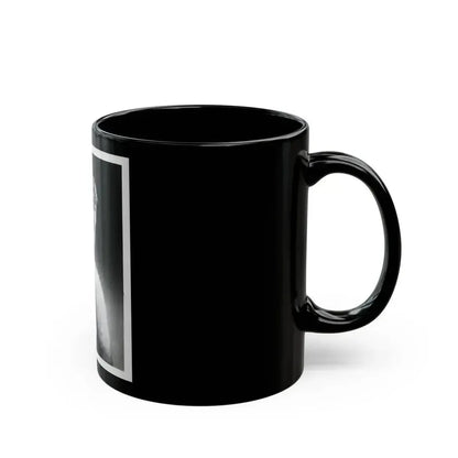 Adele Jergens #24 (Vintage Female Icon) Black Coffee Mug - Go Mug Yourself