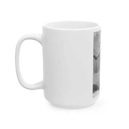 Adele Jergens #241 (Vintage Female Icon) White Coffee Mug - Go Mug Yourself