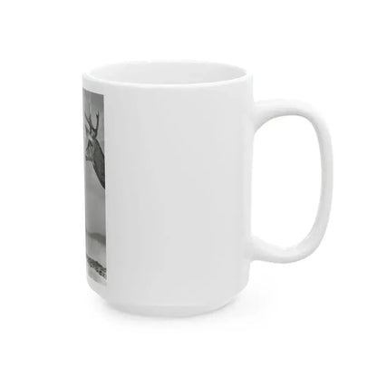 Adele Jergens #241 (Vintage Female Icon) White Coffee Mug - Go Mug Yourself
