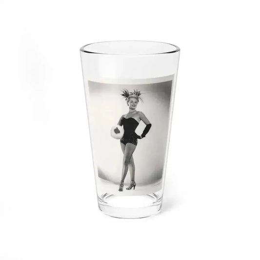 Adele Jergens #245 - 8x10 Vintage B&W Glamour Promo Photo for ''Armored Car Robbery'' '50 Film 1 (Vintage Female Icon) Pint Glass 16oz 16oz - Go Mug Yourself