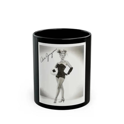 Adele Jergens #245 - 8x10 Vintage B&W Glamour Promo Photo for ''Armored Car Robbery'' '50 Film (Vintage Female Icon) Black Coffee Mug 11oz - Go Mug Yourself