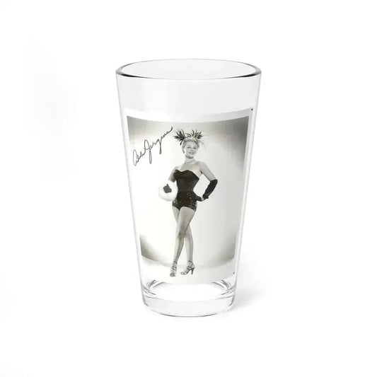 Adele Jergens #245 - 8x10 Vintage B&W Glamour Promo Photo for ''Armored Car Robbery'' '50 Film (Vintage Female Icon) Pint Glass 16oz 16oz - Go Mug Yourself