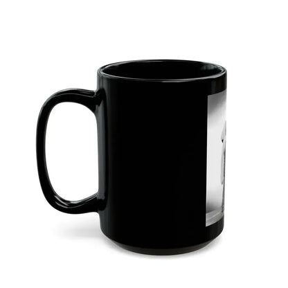 Adele Jergens #246 - Vintage B&W Glamour Promo Photo for ''Armored Car Robbery'' '50 (Vintage Female Icon) Black Coffee Mug - Go Mug Yourself