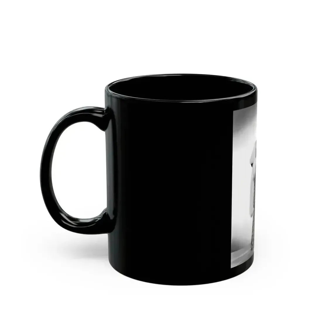 Adele Jergens #246 - Vintage B&W Glamour Promo Photo for ''Armored Car Robbery'' '50 (Vintage Female Icon) Black Coffee Mug - Go Mug Yourself