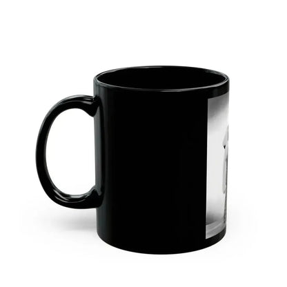 Adele Jergens #246 - Vintage B&W Glamour Promo Photo for ''Armored Car Robbery'' '50 (Vintage Female Icon) Black Coffee Mug - Go Mug Yourself