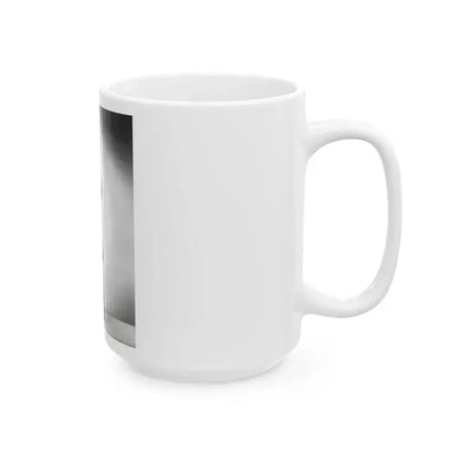 Adele Jergens #246 - Vintage B&W Glamour Promo Photo for ''Armored Car Robbery'' '50 (Vintage Female Icon) White Coffee Mug - Go Mug Yourself