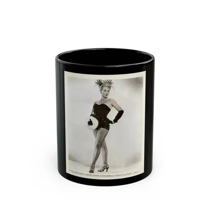 Adele Jergens #248 - 8x10 Vintage Full Body Glamour Promo Photo for ''Armored Car Robbery'' '50 (Vintage Female Icon) Black Coffee Mug 11oz - Go Mug Yourself