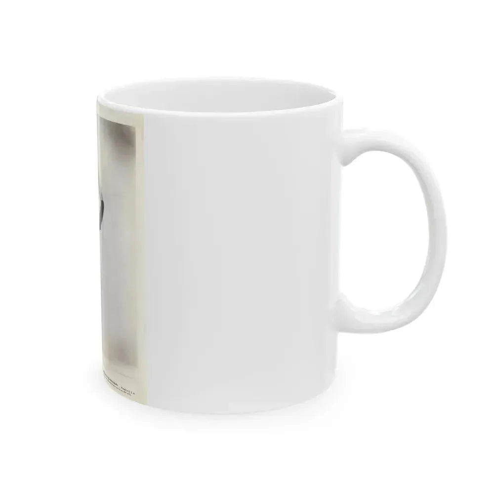 Adele Jergens #248 - 8x10 Vintage Full Body Glamour Promo Photo for ''Armored Car Robbery'' '50 (Vintage Female Icon) White Coffee Mug - Go Mug Yourself