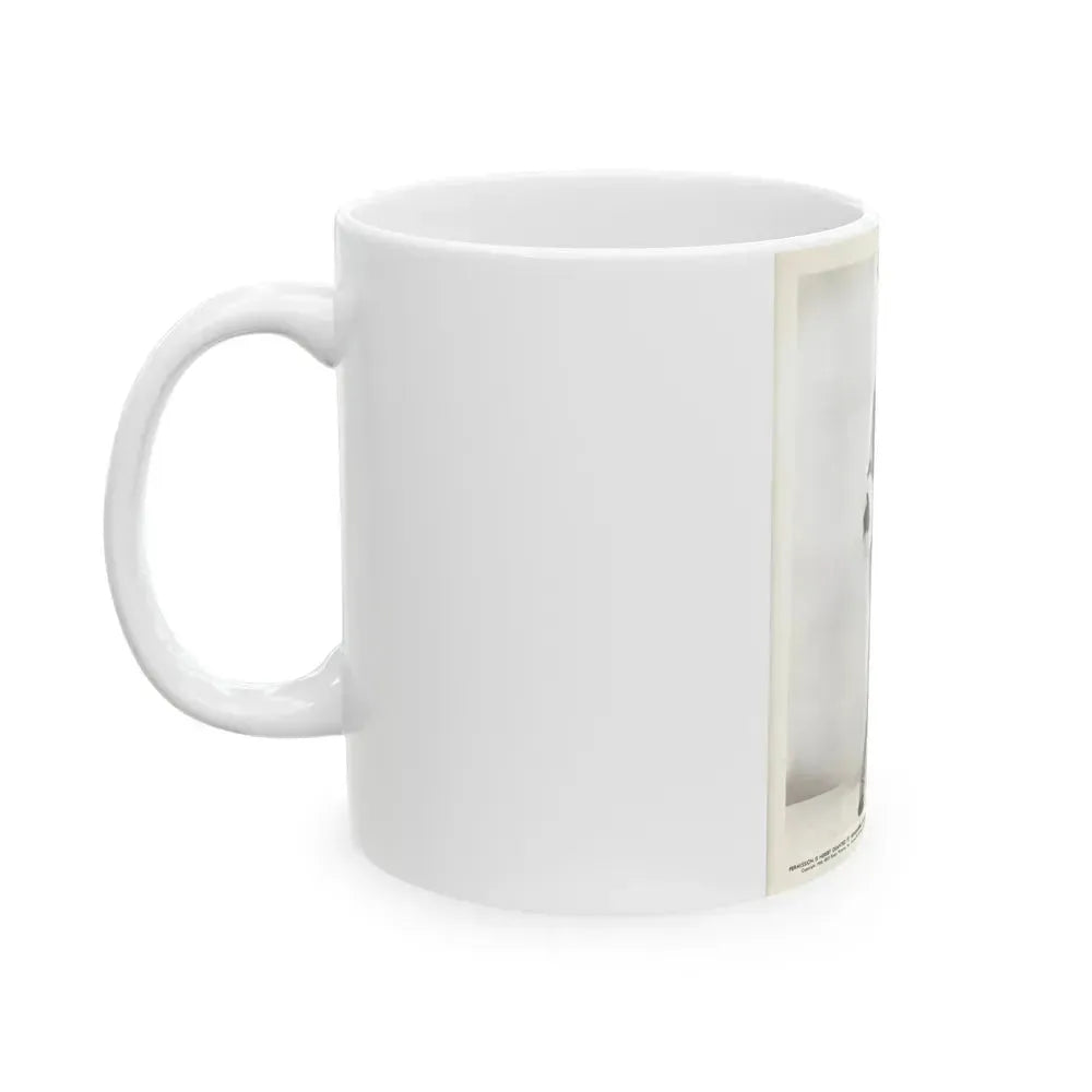 Adele Jergens #248 - 8x10 Vintage Full Body Glamour Promo Photo for ''Armored Car Robbery'' '50 (Vintage Female Icon) White Coffee Mug - Go Mug Yourself