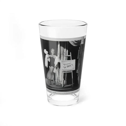 Adele Jergens #249 - Vintage B&W Glamour Promo Photo Photo for ''Armored Car Robbery'' '50 Film (Vintage Female Icon) Pint Glass 16oz 16oz - Go Mug Yourself
