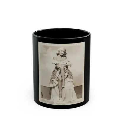 Adele Jergens #250 (Vintage Female Icon) Black Coffee Mug 11oz - Go Mug Yourself
