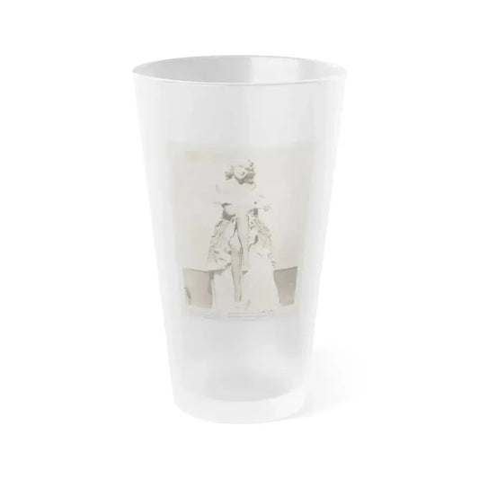 Adele Jergens #250 (Vintage Female Icon) Frosted Pint Glass 16oz 16oz Frosted - Go Mug Yourself