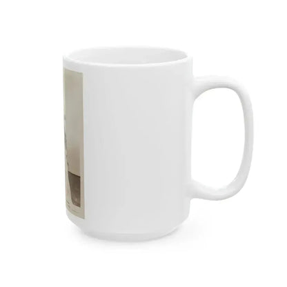 Adele Jergens #250 (Vintage Female Icon) White Coffee Mug - Go Mug Yourself