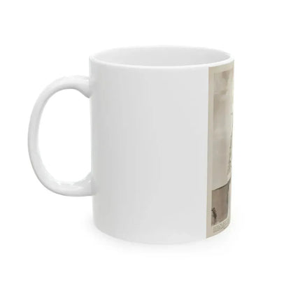 Adele Jergens #250 (Vintage Female Icon) White Coffee Mug - Go Mug Yourself