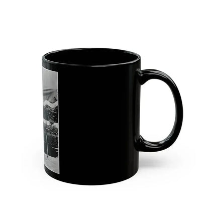 Adele Jergens #252 (Vintage Female Icon) Black Coffee Mug - Go Mug Yourself