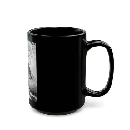 Adele Jergens #253 (Vintage Female Icon) Black Coffee Mug - Go Mug Yourself