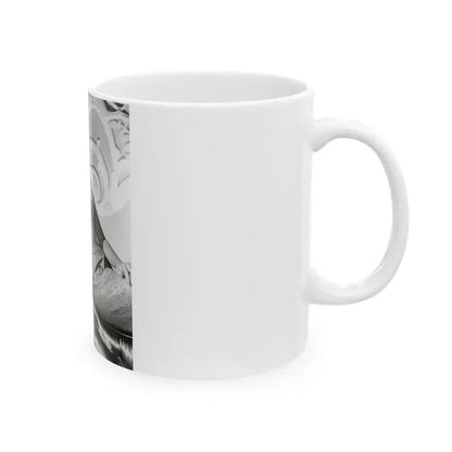 Adele Jergens #253 (Vintage Female Icon) White Coffee Mug - Go Mug Yourself