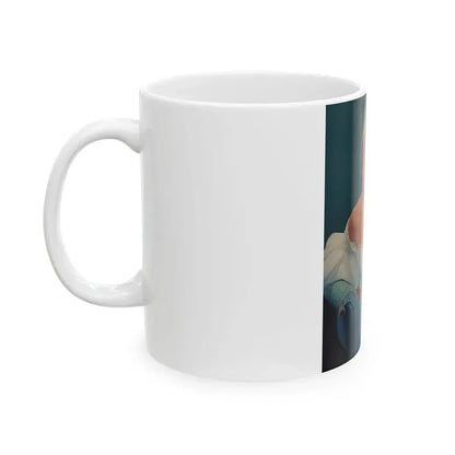 Adele Jergens #254 (Vintage Female Icon) White Coffee Mug - Go Mug Yourself