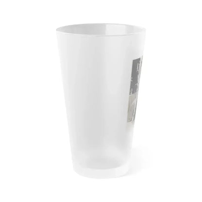 Adele Jergens #256 (Vintage Female Icon) Frosted Pint Glass 16oz - Go Mug Yourself