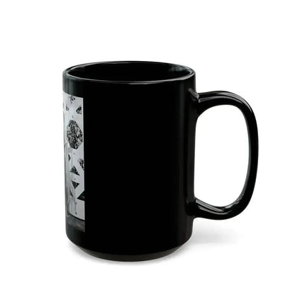 Adele Jergens #257 (Vintage Female Icon) Black Coffee Mug - Go Mug Yourself