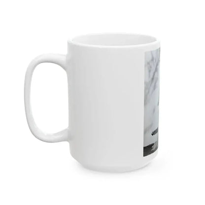 Adele Jergens #257 (Vintage Female Icon) White Coffee Mug - Go Mug Yourself