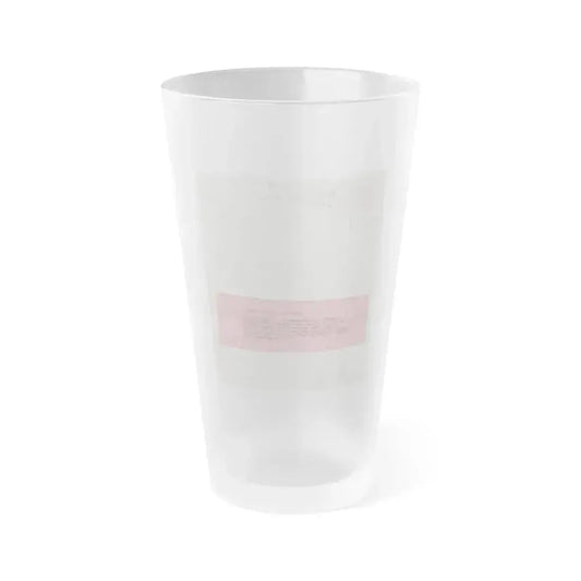 Adele Jergens #259 - 8x10 Vintage B&W Glamour Promo Photo for ''A Thousand And One Nights'' '45 Film 1 (Vintage Female Icon) Frosted Pint Glass 16oz 16oz Frosted - Go Mug Yourself