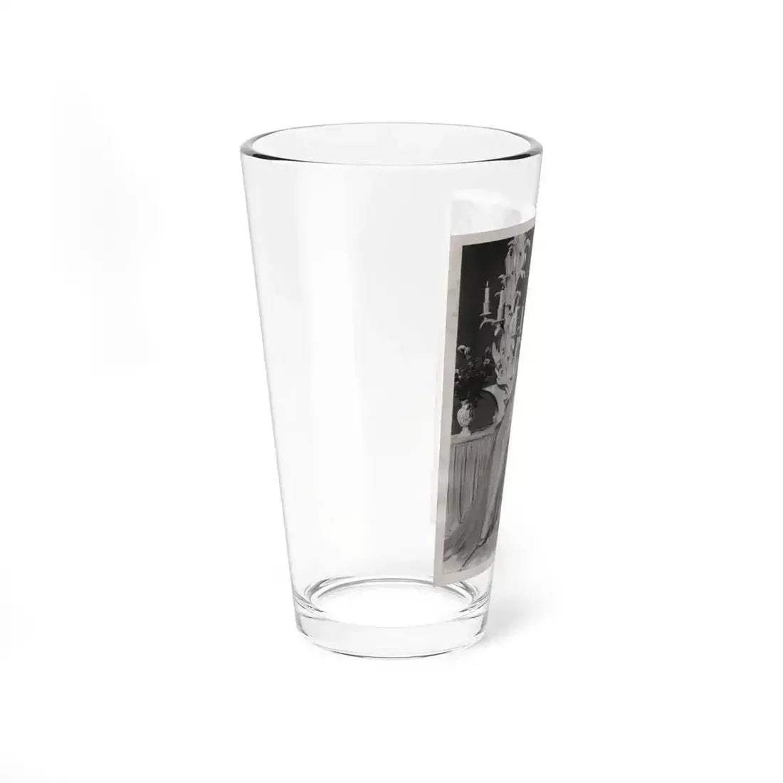 Adele Jergens #259 - 8x10 Vintage B&W Glamour Promo Photo for ''A Thousand And One Nights'' '45 Film (Vintage Female Icon) Pint Glass 16oz - Go Mug Yourself