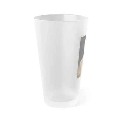 Adele Jergens #26 (Vintage Female Icon) Frosted Pint Glass 16oz - Go Mug Yourself