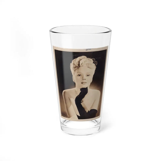 Adele Jergens #26 (Vintage Female Icon) Pint Glass 16oz-16oz-Go Mug Yourself