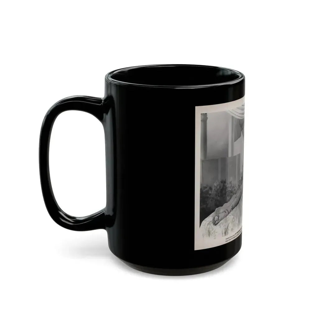 Adele Jergens #260 - 8x10 Vintage B&W Glamour Promo Photo for ''A Thousand And One Nights'' '45 Film (Vintage Female Icon) Black Coffee Mug - Go Mug Yourself