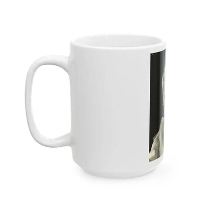 Adele Jergens #261 (Vintage Female Icon) White Coffee Mug - Go Mug Yourself