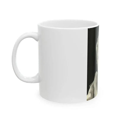 Adele Jergens #261 (Vintage Female Icon) White Coffee Mug - Go Mug Yourself