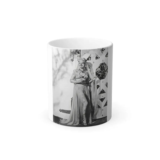 Adele Jergens #262 (Vintage Female Icon) Color Changing Coffee Mug 11oz - Go Mug Yourself