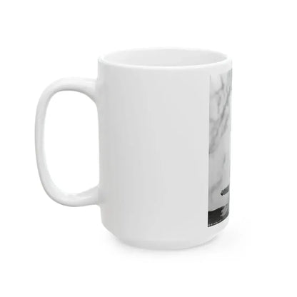 Adele Jergens #262 (Vintage Female Icon) White Coffee Mug - Go Mug Yourself