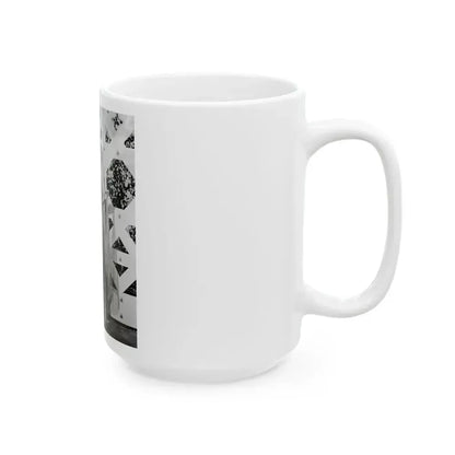 Adele Jergens #262 (Vintage Female Icon) White Coffee Mug - Go Mug Yourself