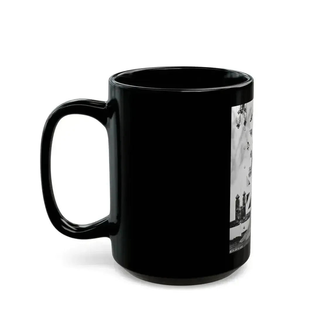 Adele Jergens #263 (Vintage Female Icon) Black Coffee Mug - Go Mug Yourself