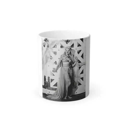 Adele Jergens #263 (Vintage Female Icon) Color Changing Coffee Mug 11oz - Go Mug Yourself